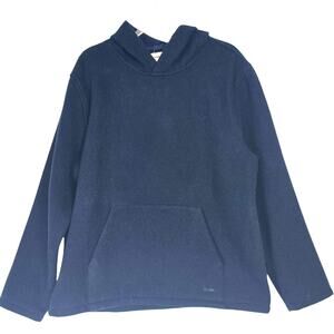 Taylor Stitch Nomad Hoodie Navy Twill Limited Edition Kangaroo Pocket Heavy 46
